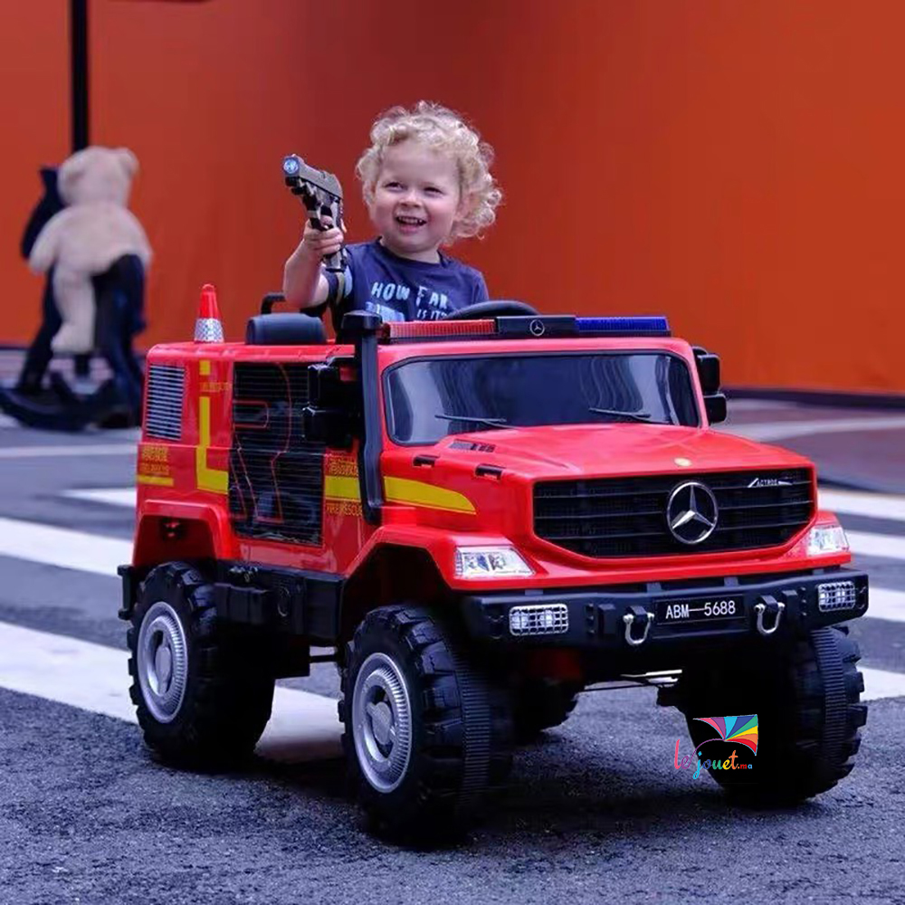 Voiture Police pour enfants style Mercedes Swat / Fire