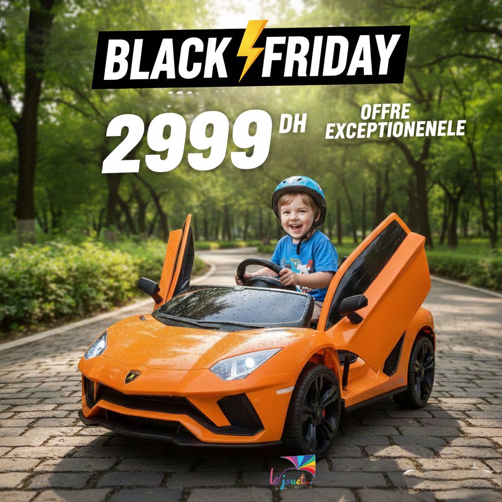+ - La voiture électrique style Lamborghini 12V La voiture electrique style Lamborghini 12V