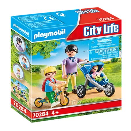 Maman avec Enfants - Playmobil City Life - 70284