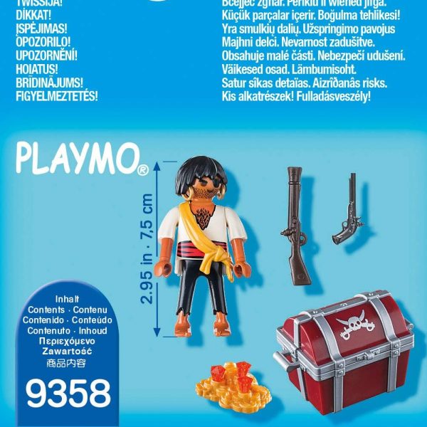 Pirate avec Coffre au trésor - Playmobil - 9358