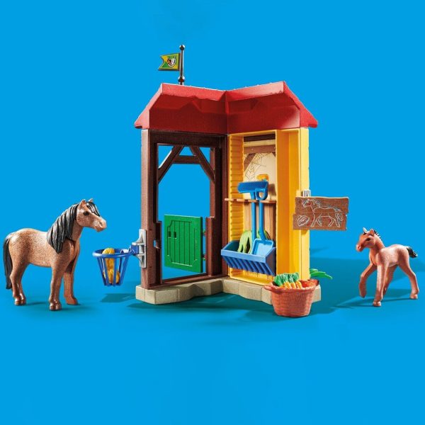 Starter Pack Box et poneys - PLAYMOBIL - 70501