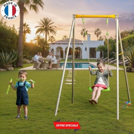 Balançoire bébé métal Agility ALLEGRO - Trigano