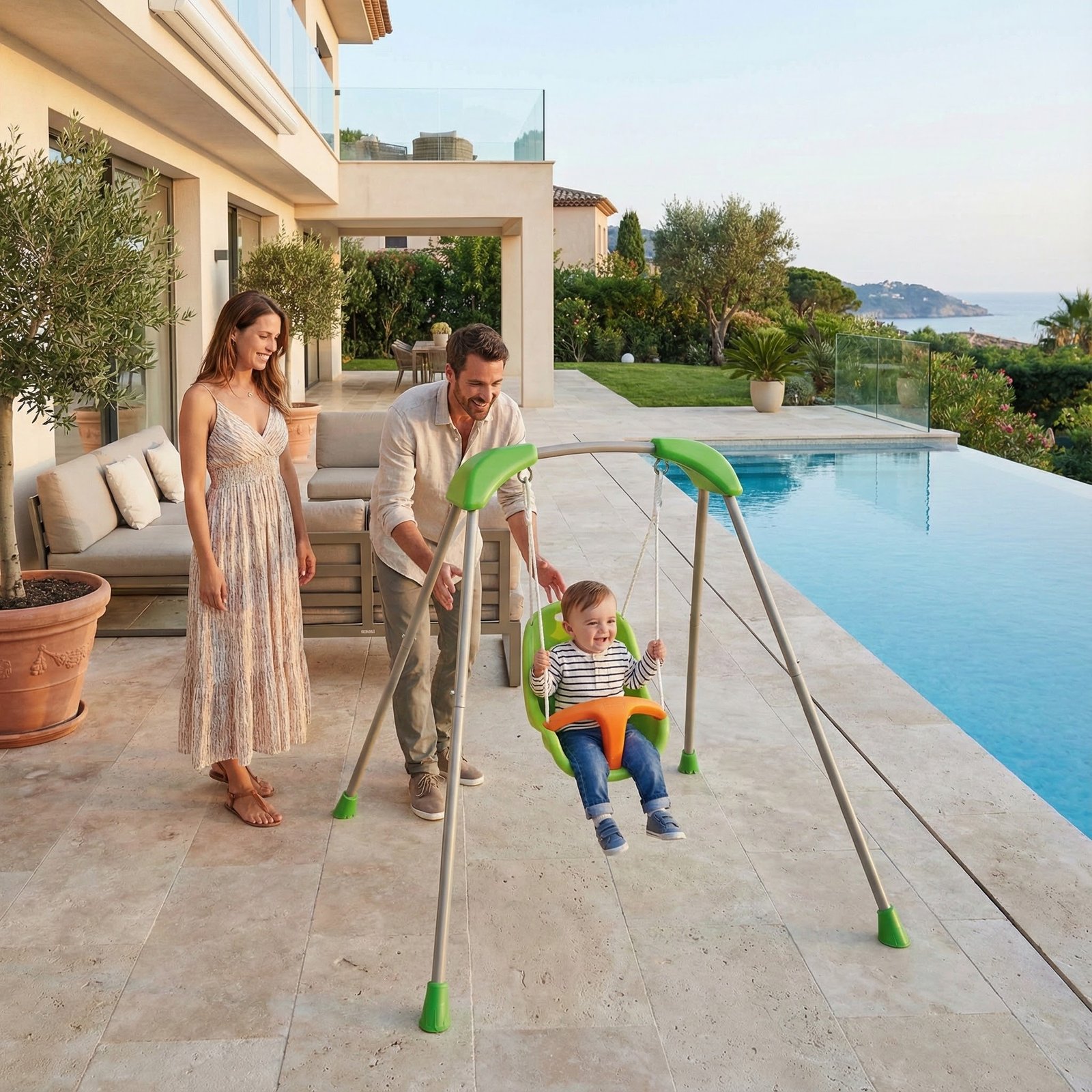 Balançoire bébé métal TATOU- Trigano - 7 Balançoire bébé métal TATOU- Trigano - – Image 7