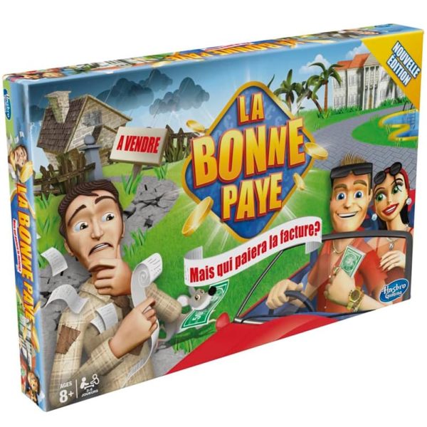 Jeu de Société pour la Famille LA BONNE PAYE - Hasbro - jeu de plateau -