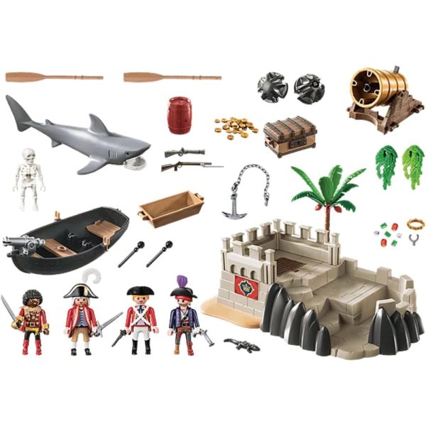 Bastion des Soldats Pirates Playmobil 70413 4