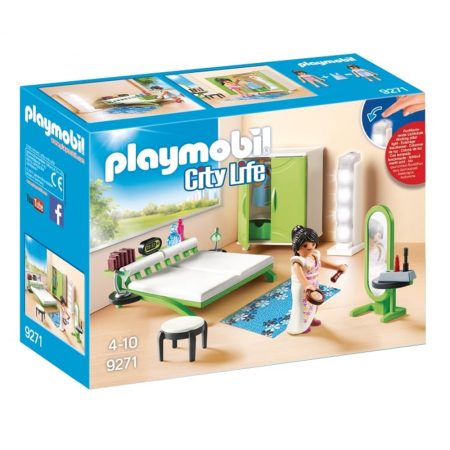 Chambre avec espace maquillage - Playmobil® - City Life - 9271