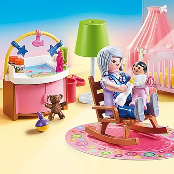 Chambre bebe Playmobil 70210 Dollhouse 3