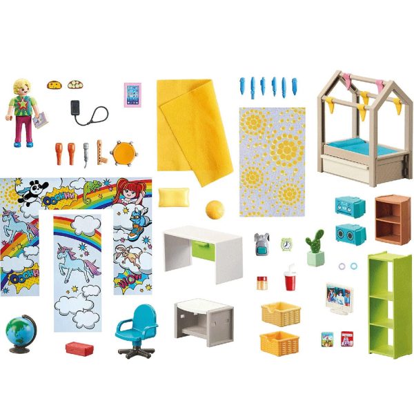 Chambre d'adolescent Playmobil City Life - 70988 -