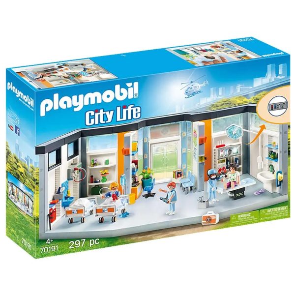 Clinique équipée - PLAYMOBIL - 70191 - City Life