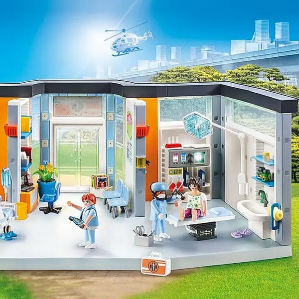 Clinique equipee PLAYMOBIL 70191 City Life 4