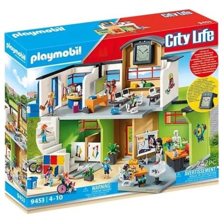 Ecole Aménagée Playmobil -9453-