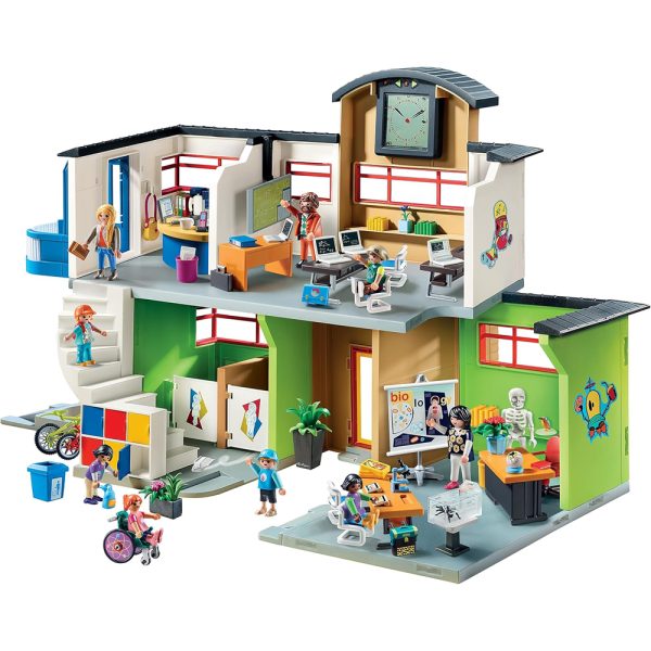 Ecole Amenagee Playmobil 9453 7