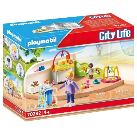 Espace crèche pour bébés PLAYMOBIL City life - 70282 -