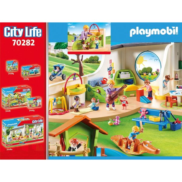 Espace creche pour bebes PLAYMOBIL City life 70282 3