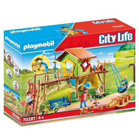 Parc de jeux et enfants Playmobil City Life - 70281 -