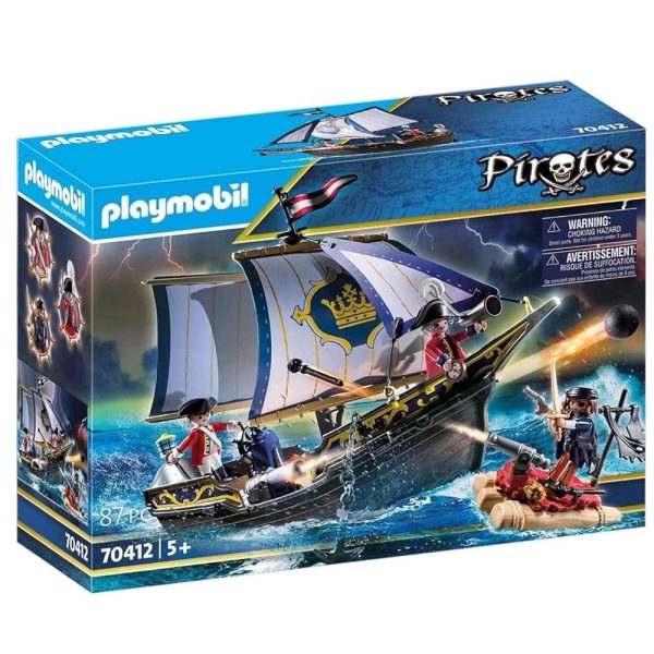 Playmobil Pirates Chaloupe des Soldats 70412