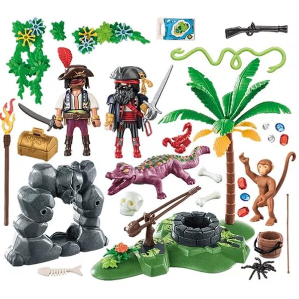 Repaire du trésor des pirates Playmobil - 70414 -