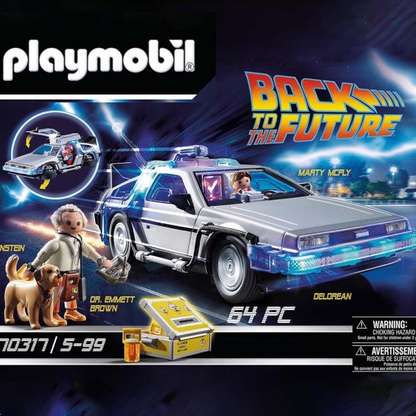 Retour vers le Futur DeLorean Playmobil 70317 2