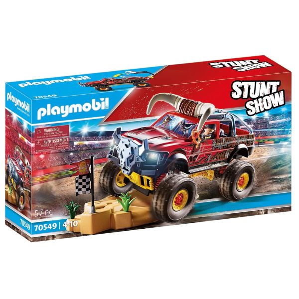 Stuntshow 4x4 de cascade Taureau Playmobil - 70549 -