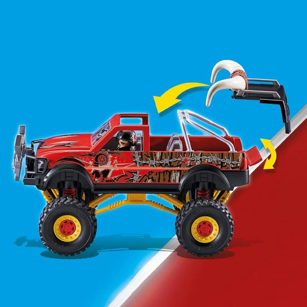 Stuntshow 4x4 de cascade Taureau Playmobil 70549 5