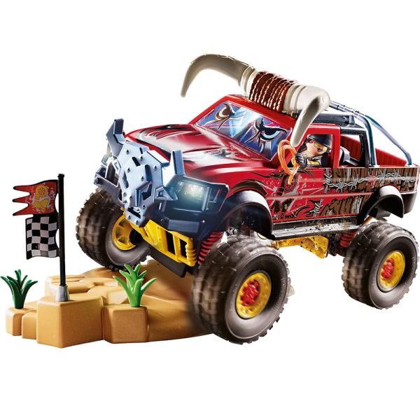 Stuntshow 4x4 de cascade Taureau Playmobil 70549 6