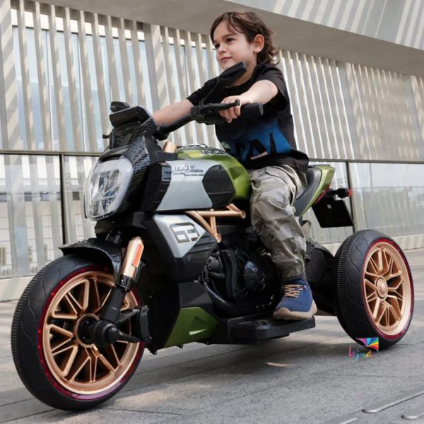 New 2XL Moto electrique pour enfants 12v 3 roues 12