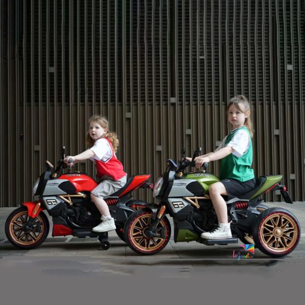 New 2XL Moto electrique pour enfants 12v 3 roues 3