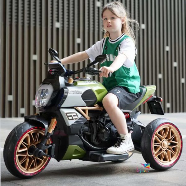 New 2XL Moto electrique pour enfants 12v 3 roues 9