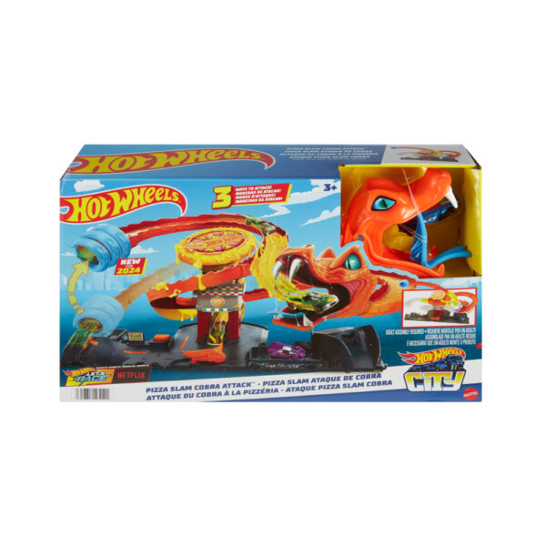 Attaque de cobra dans la ville Hot Wheels MATTEL