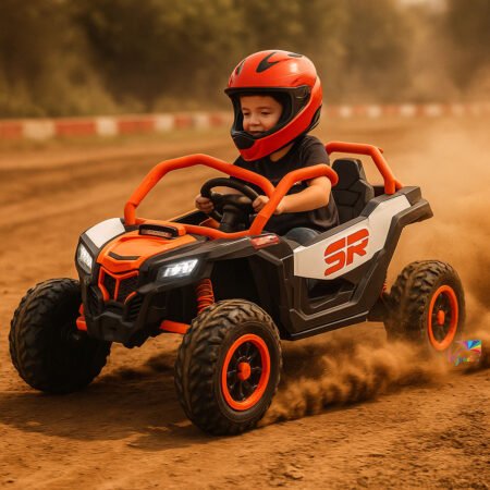 Buggy électrique pour enfant XXL CAN AM biplace