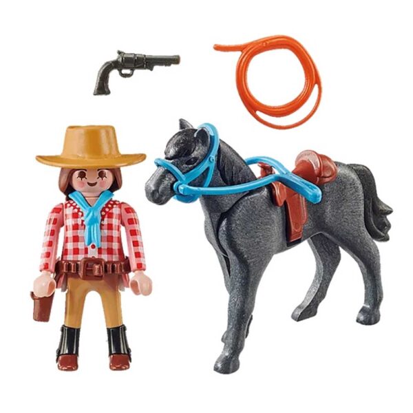 Cavalière Et Cheval - Playmobil - 70602 – Image 4