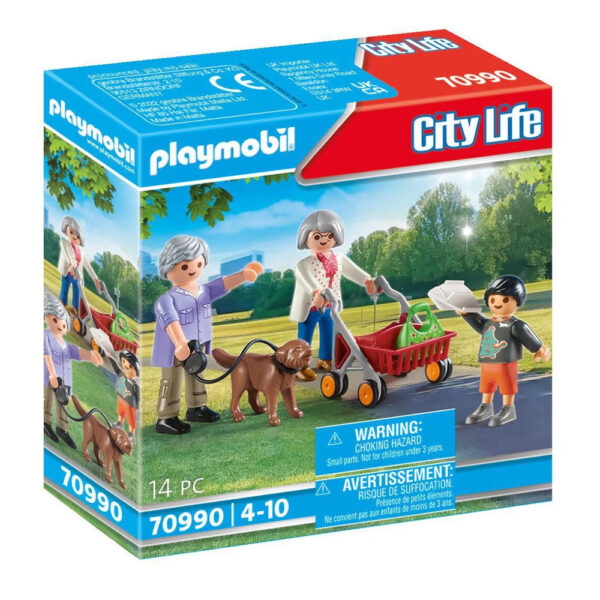 Grands-Parents avec Petit-Fils PLAYMOBIL - City Life -70990-