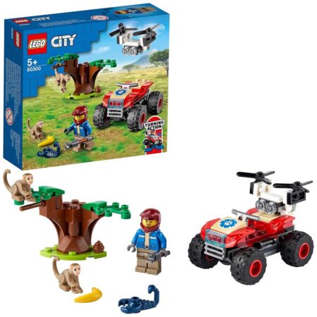 LEGO City Le quad de sauvetage des animaux sauvages