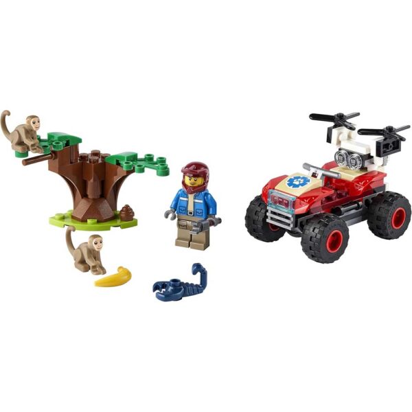 LEGO City Le quad de sauvetage des animaux sauvages – Image 4