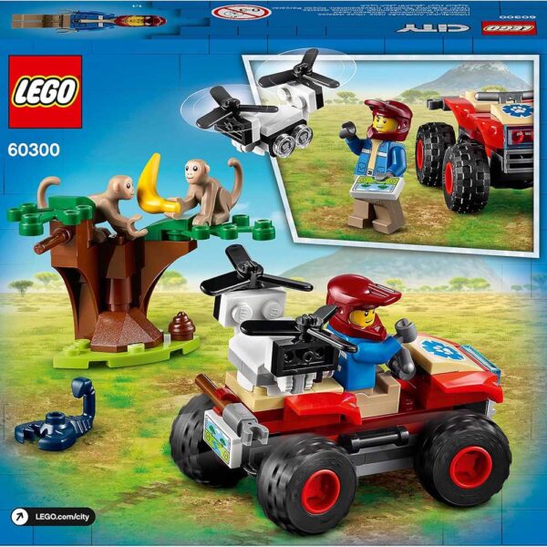 LEGO City Le quad de sauvetage des animaux sauvages – Image 5