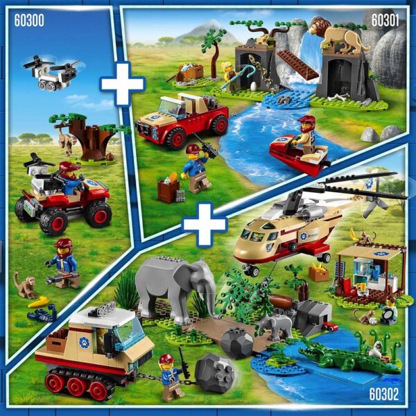 LEGO City Le quad de sauvetage des animaux sauvages – Image 8