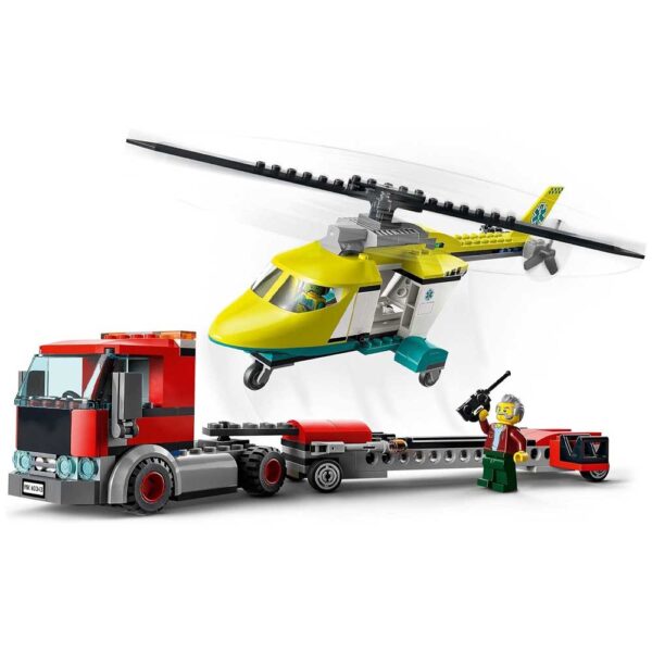 LEGO City Le transport de l’hélicoptère de secours – Image 6