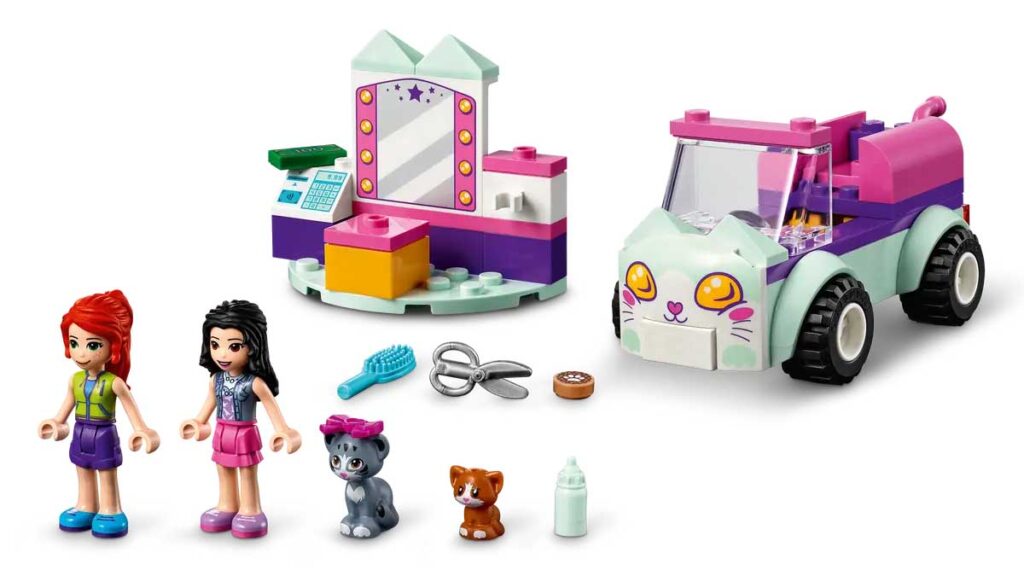 LEGO Friends Voiture de Toilettage pour Chat 2