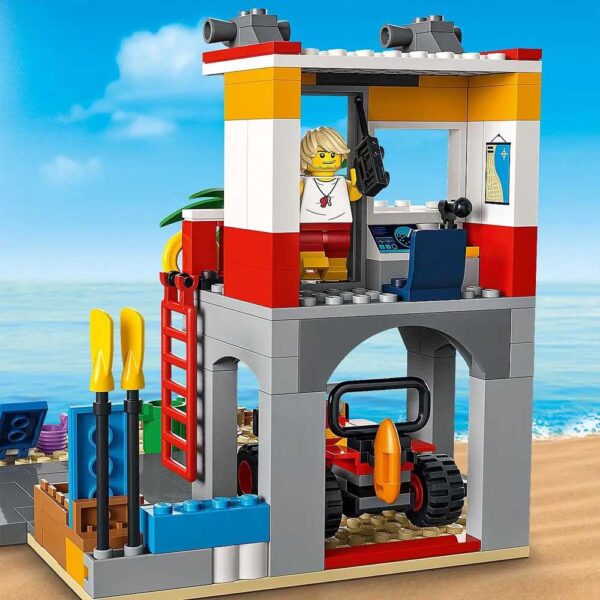 LEGO® City Le poste de secours sur la plage – Image 5