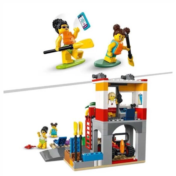 LEGO® City Le poste de secours sur la plage – Image 9