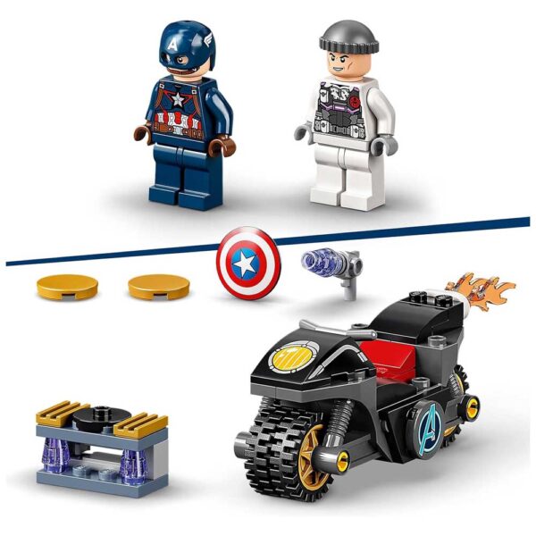 LEGO® Marvel affrontement entre Captain America et Hydra – Image 4