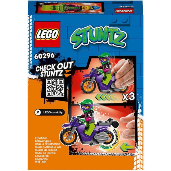 La Moto De Cascade Roue Arrière À Rétrofriction LEGO City Stuntz