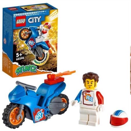 La Moto de Cascade Fusée-LEGO City Stuntz