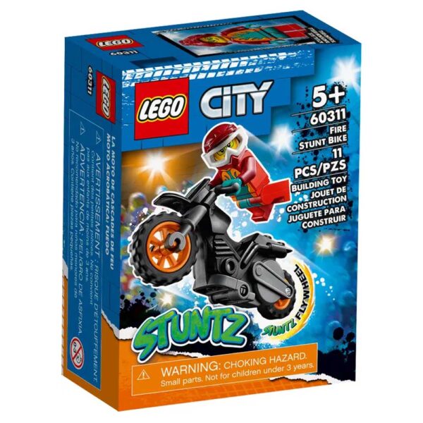 La moto de cascade de Feu-LEGO City Stuntz – Image 2