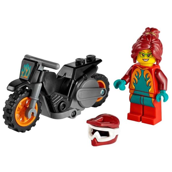 La moto de cascade de Feu-LEGO City Stuntz – Image 5