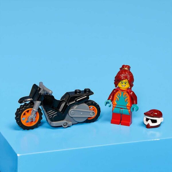 La moto de cascade de Feu-LEGO City Stuntz – Image 9