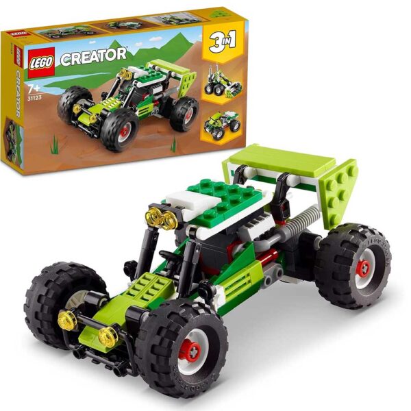 Le buggy tout-terrain-LEGO Creator 3 en 1