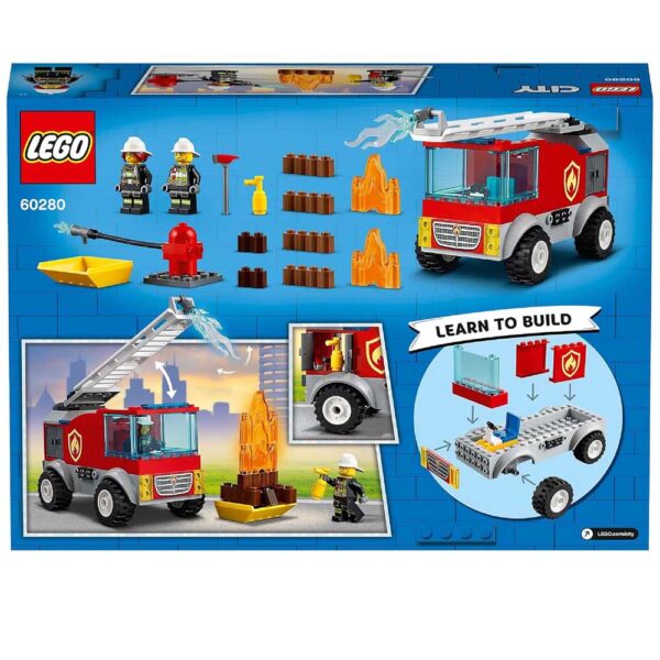 Le camion de pompiers avec échelle LEGO® City