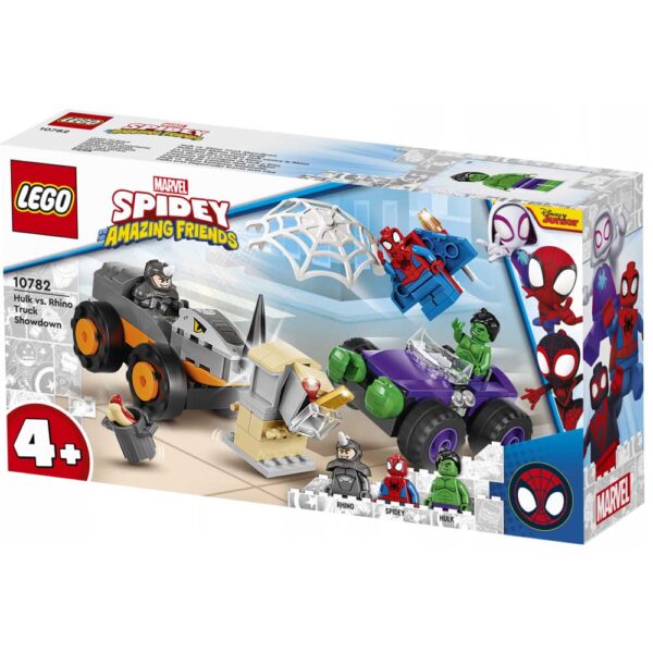 Le combat des camions. Hulk contre le Rhino - LEGO® Marvel Spidey