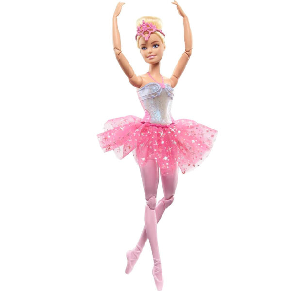 Poupée Ballerine Étoilée avec Lumières Magiques Barbie – Image 3